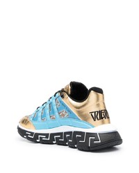 Versace Trigreca Leather Sneakers