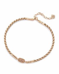 Kendra Scott Cooper Necklace In Rose Gold Plate