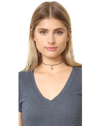 Vanessa Mooney The Leather Choker Necklace