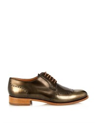 Max Mara Agami Leather Derby Shoes