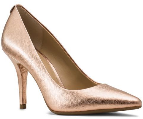 michael kors metallic pumps