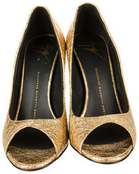 Giuseppe Zanotti Peep Toe Pumps