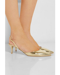 Jimmy Choo Tide Mirrored Leather Pumps