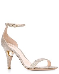 Nicholas Kirkwood 85mm Penelope Pearl Sandals