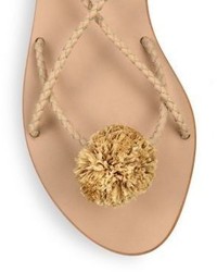 Loeffler Randall Bo Leather Wrap Sandals
