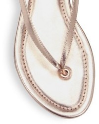 Tory Burch Minnie Leather Travel Sandals