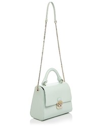 Ted Baker Verina Faux Pearl Lock Lady Leather Satchel