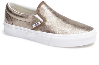 Vans Metallic Slip On Sneaker, $59 | Nordstrom | Lookastic.com