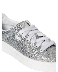 Puma Select Basket Platform Glitter Sneakers