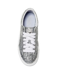 Puma Select Basket Platform Glitter Sneakers