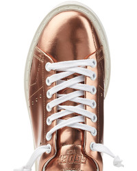 Golden Goose Deluxe Brand Metallic Leather Starter Sneakers
