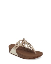 FitFlop Bumble Crystal Flip Flop