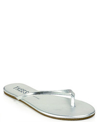 TKEES Highlighters Metallic Leather Thong Sandal