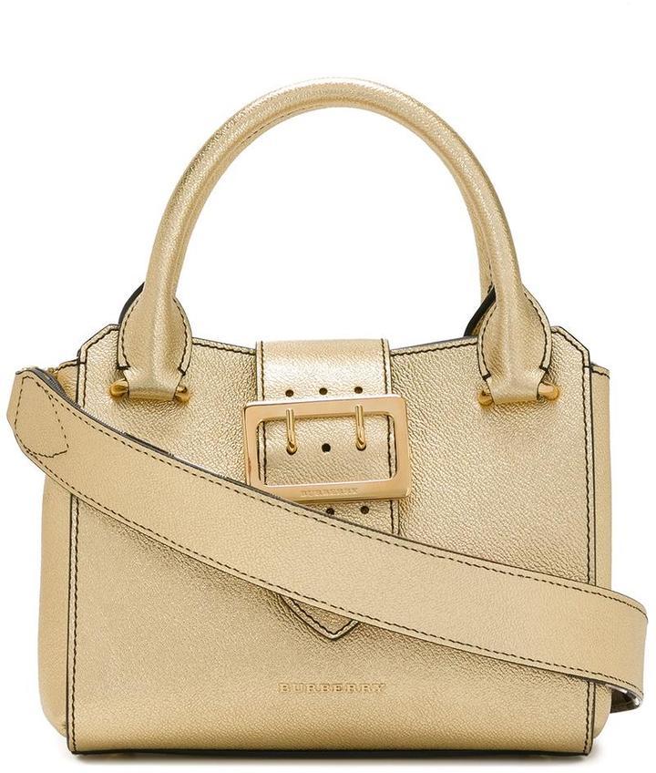 burberry small buckle tote