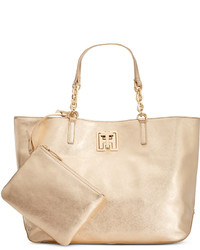 Tommy Hilfiger Clara Textured Leather Tote