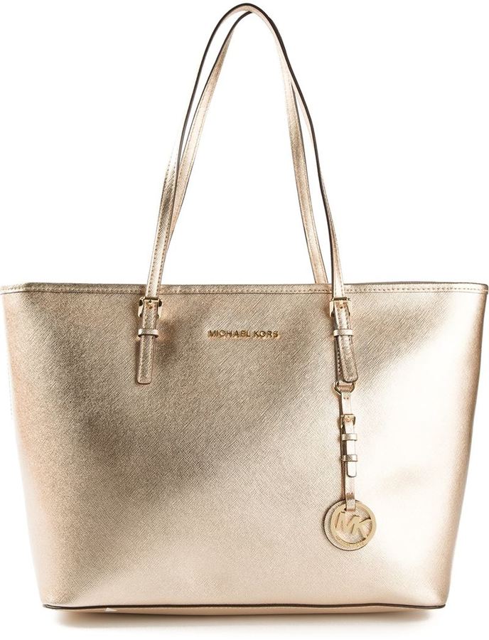 Michael Kors Gold Tote  New World Finery
