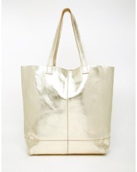 Oasis Real Leather Unlined Shopper