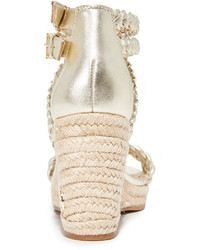 Tory Burch Bailey Ankle Strap Wedge Espadrilles