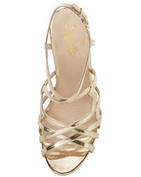 Seychelles Dilligent Strappy Leather Wedge