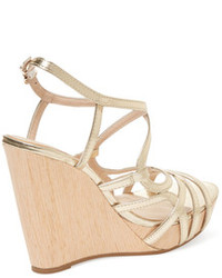 Seychelles Dilligent Strappy Leather Wedge