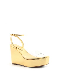 Schutz Divany Platform Wedge Sandal