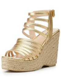 Charlotte Russe Qupid Strappy Espadrille Wedge Sandals