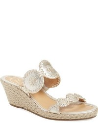 Jack Rogers Shelby Whipstitched Wedge Sandal
