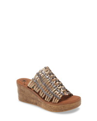 OTBT Starlike Wedge Slide Sandal