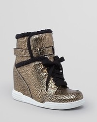 Marc by Marc Jacobs Lace Up Wedge Sneakers Good Sport