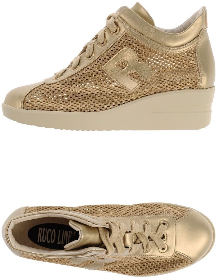 ruco line wedge sneakers