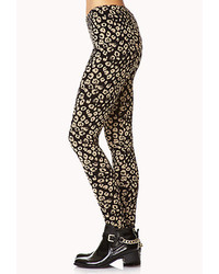 Forever 21 Wild Leopard Print Leggings