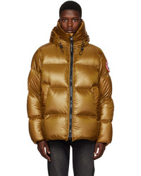 Gold Lightweight Puffer Jacket