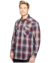 Pendleton Long Sleeve Frontier Shirt Long Sleeve Button Up