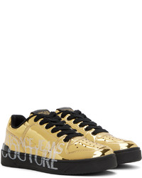 VERSACE JEANS COUTURE Gold Starlight Sneakers