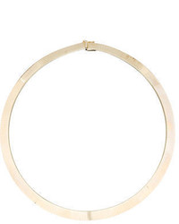 14k Gold Omega Collar Necklace