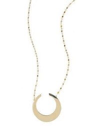 Lana 14k Gold Small Nude Geo Necklace