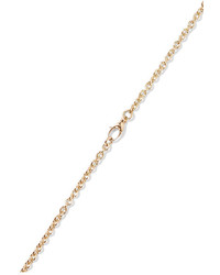 Gucci 18 Karat Gold Diamond Horsebit Necklace One Size