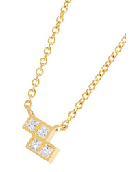 Ileana Makri 18 Karat Gold Diamond Necklace
