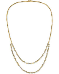 Jennifer Meyer 18 Karat Gold Diamond Necklace