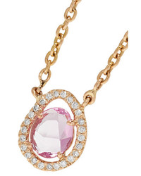 Amrapali 18 Karat Gold Sapphire And Diamond Necklace