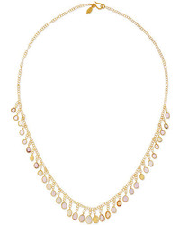 Pippa Small 18 Karat Gold Sapphire Necklace