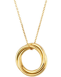 Roberto Coin 18k Yellow Gold Classic Circle Necklace