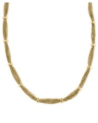 2028 Necklace Gold Tone Station Chain Necklace