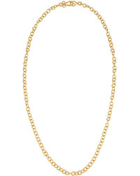 Stephanie Kantis 24k Yellow Gold Plated Tudor Chain Necklace 36l
