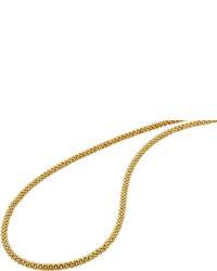 Lagos 3mm 18k Gold Caviar Rope Necklace 16l