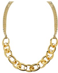 Alfani Gold Tone Link Frontal Necklace