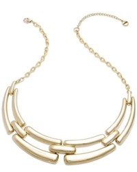 Alfani Gold Tone Polished Collar Necklace