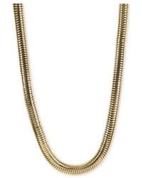Anne Klein Gold Tone Collar Necklace
