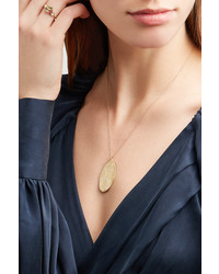Brooke Gregson Aquarius 14 Karat Gold Diamond Necklace