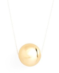 Argentovivo Argento Vivo Large Sphere Pendent Necklace